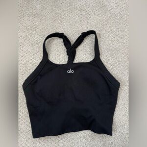 ALO Yoga Black Tank Top